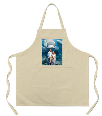 Cotton Apron (Khaki) 1/EA